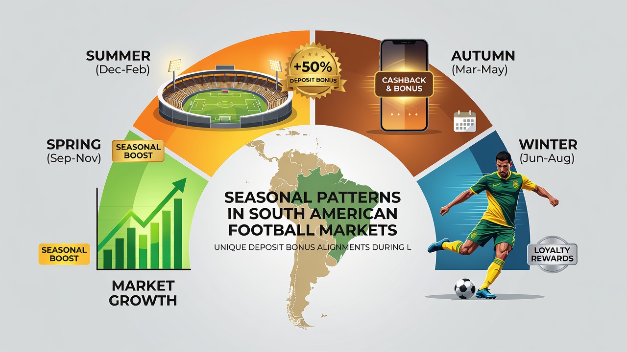Digital interface showing deposit bonus offers aligned with South American league fixtures